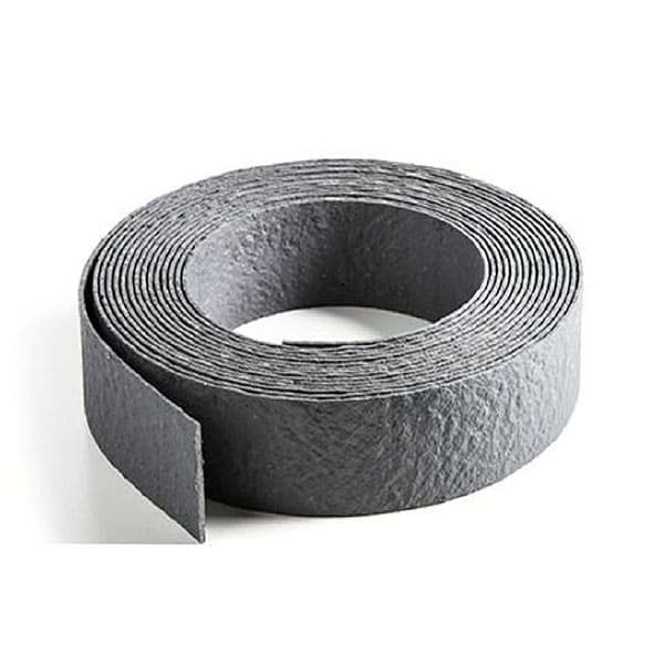 Rouleau Bordure de Jardin PVC Gris 25m